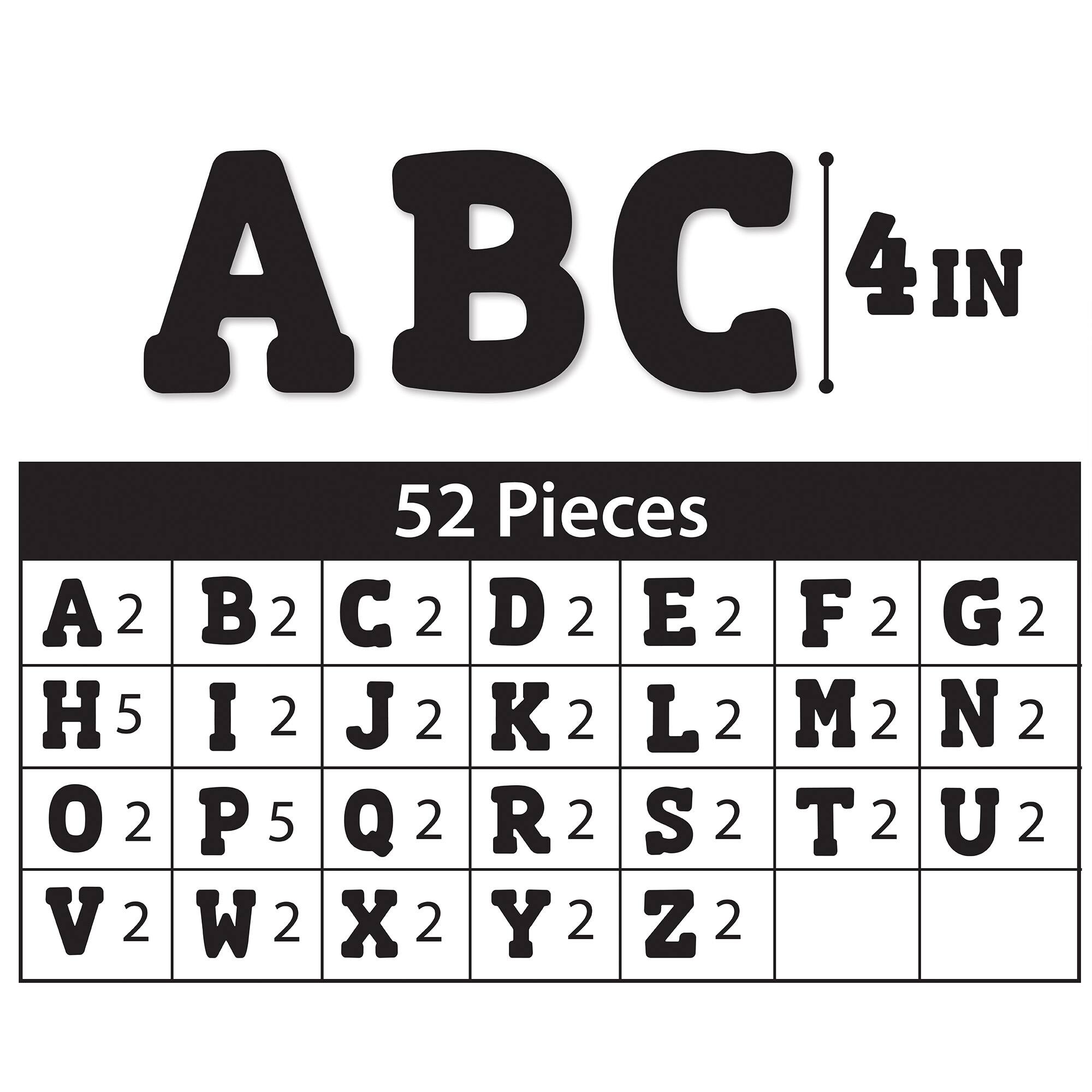 ArtSkills® 2.5" to 4" Black 160 Piece Paper Poster Letter Set